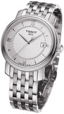 Tissot T Classic Bridgeport Silver Dial Silver Mesh Bracelet Watch For Men - T097.410.11.038.00