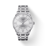 Tissot Chemin Des Tourelles Powermatic 80 Silver Dial Silver Steel Strap Watch For Men - T099.407.11.038.00