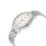 Tissot T Classic Chemin Des Tourelles 42mm Silver Dial Silver Steel Strap Watch For Men - T099.408.11.038.00