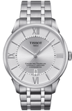 Tissot T Classic Chemin Des Tourelles Silver Dial Silver Steel Strap Watch For Men - T099.408.11.038.00