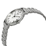 Tissot T Classic Everytime Small White Dial Silver Mesh Bracelet Watch For Women - T109.210.11.033.00