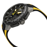 Tissot T Bike Cycling Tour de France Black Dial Two Tone Rubber Strap Watch For Men - T111.417.37.441.00