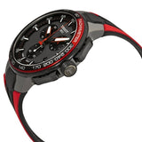 Tissot T Race Cycling Vuelta Black Dial Two Tone Rubber Strap Watch For Men - T111.417.37.441.01