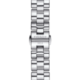 Tissot T Wave Diamonds White Dial Silver Steel Strap Watch For Women - T112.210.11.036.00