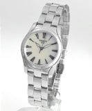 Tissot T Wave T Lady Mother of Pearl Dial Silver Steel Strap Watch For Women - T112.210.11.113.00