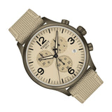 Tissot Chrono XL Beige Diag Beige NATO Strap Watch For Men - T116.617.37.267.01