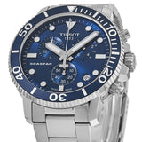 Tissot Seastar 1000 Chronograph Blue Dial Silver Steel Strap Watch For Men - T120.417.11.041.00