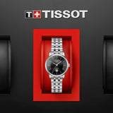 Tissot T Classic Carson Premium Automatic Lady Black Dial Watch for Women - T122.207.11.051.00