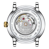 Tissot T Classic Carson Premium White Dial Two Tone Stainless Steel Strap Watch for Women - T122.207.22.031.00