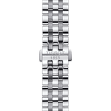 Tissot T Classic Carson Premium Powermatic 80 Black Dial Silver Steel Strap Watch For Men - T122.407.11.051.00