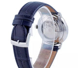 Tissot Carson Premium Powermatic 80 Automatic Blue Dial Blue Leather Strap Watch For Men - T122.407.16.043.00