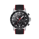 Tissot Supersport Vuelta Special Edition Chrono Black Dial Black Nylon Strap Watch for Men - T125.617.17.051.01