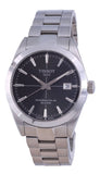 Tissot Gentleman Powermatic 80 Silicium Black Dial Silver Steel Strap Watch For Men - T127.407.11.061.01