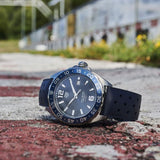 Tag Heuer Formula 1 Bucherer Blue Edition Blue Dial Blue Calfskin Strap Watch for Men - WAZ2015
