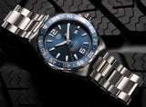 Tag Heuer Formula 1 Bucherer Blue Edition Blue Dial Silver Steel Strap Watch for Men - WAZ2015.BA0842