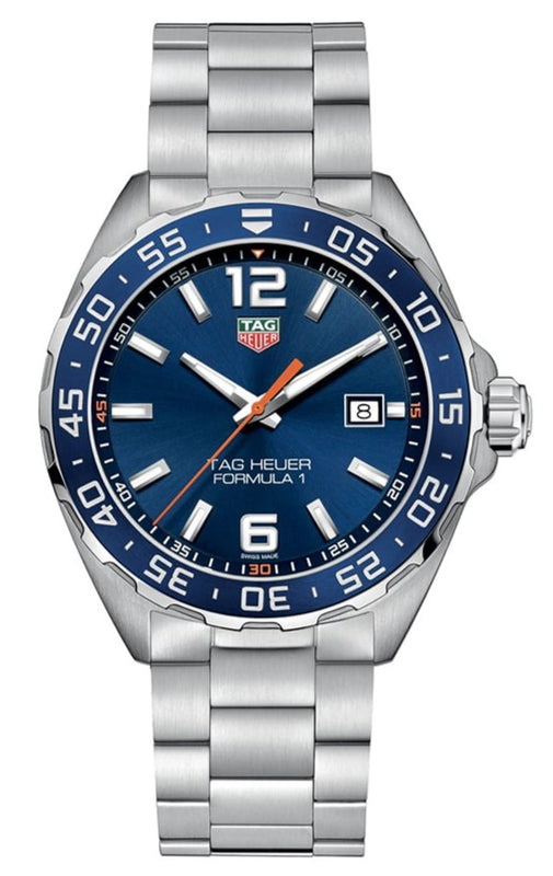 Tag watch blue face top