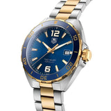 Tag Heuer Formula 1 Analog Quartz 41mm Blue Dial Two Tone Steel Strap Watch for Men - WAZ1120.BB0879