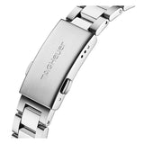 Tag Heuer Aquaracer Quartz Chronograph White Dial Silver Steel Strap Watch for Men - WAY111Y.BA0928