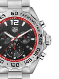 Tag Heuer Formula 1 Chronograph Black Dial Silver Steel Strap Watch for Gents - CAZ101Y.BA0842
