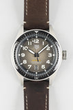 Tag Heuer Autavia Automatic 42mm Grey Dial Brown Leather Strap Watch for Men - WBE5114.FC8266