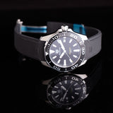 Tag Heuer Aquaracer Black Dial Black Rubber Strap Watch for Men - WAY111A.FT6151