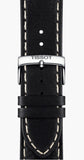 Tissot PR 100 Sport Quartz Black Dial Black Leather Strap Watch For Men - T101.610.16.051.00