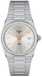 Tissot PRX Silver Dial Silver Steel Strap Watch For Women - T137.210.11.031.00