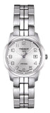 Tissot T Classic PR100 Silver Dial Silver Steel Strap Watch For Women - T049.210.11.032.00