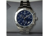 Tissot PR 100 Sport Quartz Chronograph Blue Dial Silver Steel Strap Watch For Men - T101.617.11.041.00