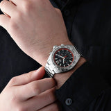 Tag Heuer Formula 1 Chronograph Black Dial Silver Steel Strap Watch for Gents - CAZ101Y.BA0842