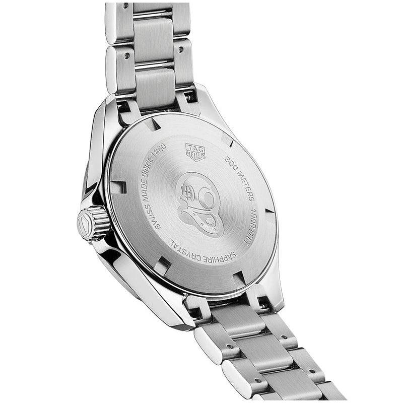 Tag Heuer Aquaracer Quartz Blue Dial Silver Steel Strap Watch for Women - WBD1312.BA0740