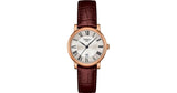 Tissot T Classic Carson Premium White Dial Brown Leather Strap Watch for Women - T122.207.36.033.00