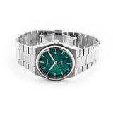 Tissot PRX Green Dial Silver Steel Strap Watch For Men - T137.410.11.091.00