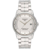 Tissot Luxury Powermatic 80 Silver Dial Silver Steel Strap Watch For Men - T086.408.11.031.00