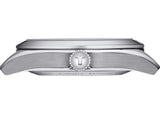 Tissot Gentleman Powermatic 80 Silicium Black Dial Silver Steel Strap Watch For Men - T127.407.11.061.01