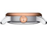 Tissot Le Locle Lady Automatic Diamonds Silver Dial Two Tone Steel Strap Watch For Women - T006.207.22.036.00