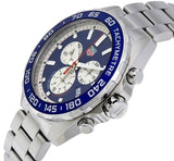 Tag Heuer Formula 1 Blue Dial Silver Steel Strap Watch for Men - CAZ1018BA0842