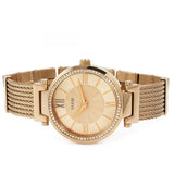 Guess Soho Rose Gold Dial Stainless Steel Watch For Women - W0638L4