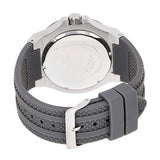 Guess Force Grey Dial Grey Rubber Strap Watch For Men - W0674G8
