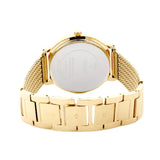 Guess Willow Two Tine Dial Gold Mesh Bracelet Watch For Women - W0836L3