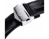 Tag Heuer Carrera Automatic 41mm Black Dial Black Leather Strap Watch for Men - WAR201A.FC6266