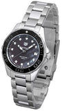 Tag Heuer Aquaracer Quartz 35mm Black Dial Silver Steel Strap Watch for Women - WAY131M.BA0748