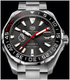 Tag Heuer Aquaracer Calibre 5 Premiere League Edition Black Dial Silver Stainless Steel Watch for Men - WAY201D.BA0927