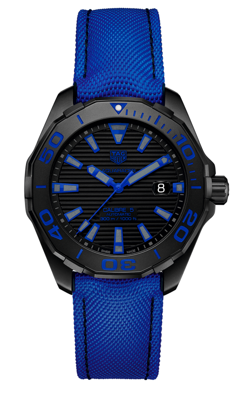 Tag Heuer Aquaracer Calibre 5 Automatic 43mm Titanium Blue Dial
