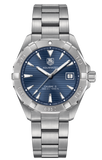Tag Heuer Aquaracer Automatic 41mm Blue Dial Silver Steel Strap Watch for Men - WAY2112.BA0928