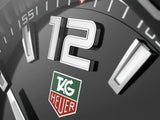 Tag Heuer Formula 1 Quartz 41mm Black Dial Black Rubber Strap Watch for Men - WAZ1110.FT8023