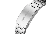 Tag Heuer Formula 1 Stainless Steel 41mm Black Dial Silver Steel Strap Watch for Men - WAZ1112.BA0875