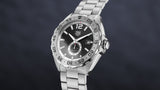 Tag Heuer Formula 1 Automatic 43mm Black Dial Silver Steel Strap Watch for Men - WAZ2012.BA0842