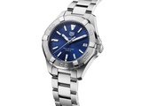 Tag Heuer Aquaracer Quartz 32mm Blue Dial Silver Steel Strap Watch for Women - WBD1312.BA0740