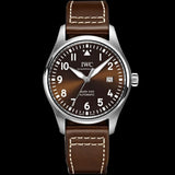 IWC Pilot's Watch Mark XVII Edition "Antoine De Saint Exupery" Brown Dial Brown Leather Strap Watch for Men - IW327003